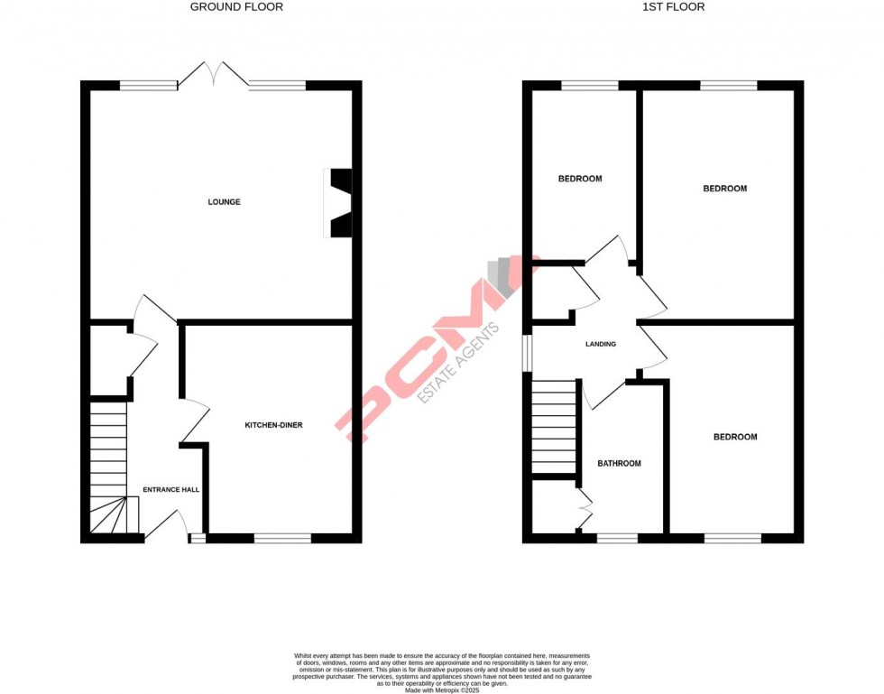 Floorplan for The Coppice, Hastings