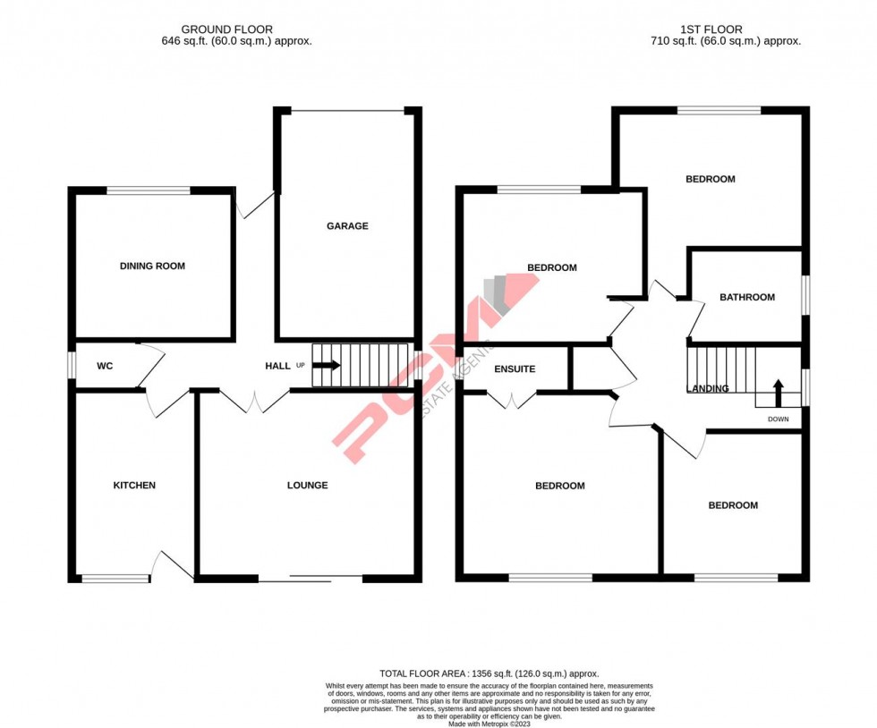 Floorplan for Copper Beeches, St. Leonards-on-sea