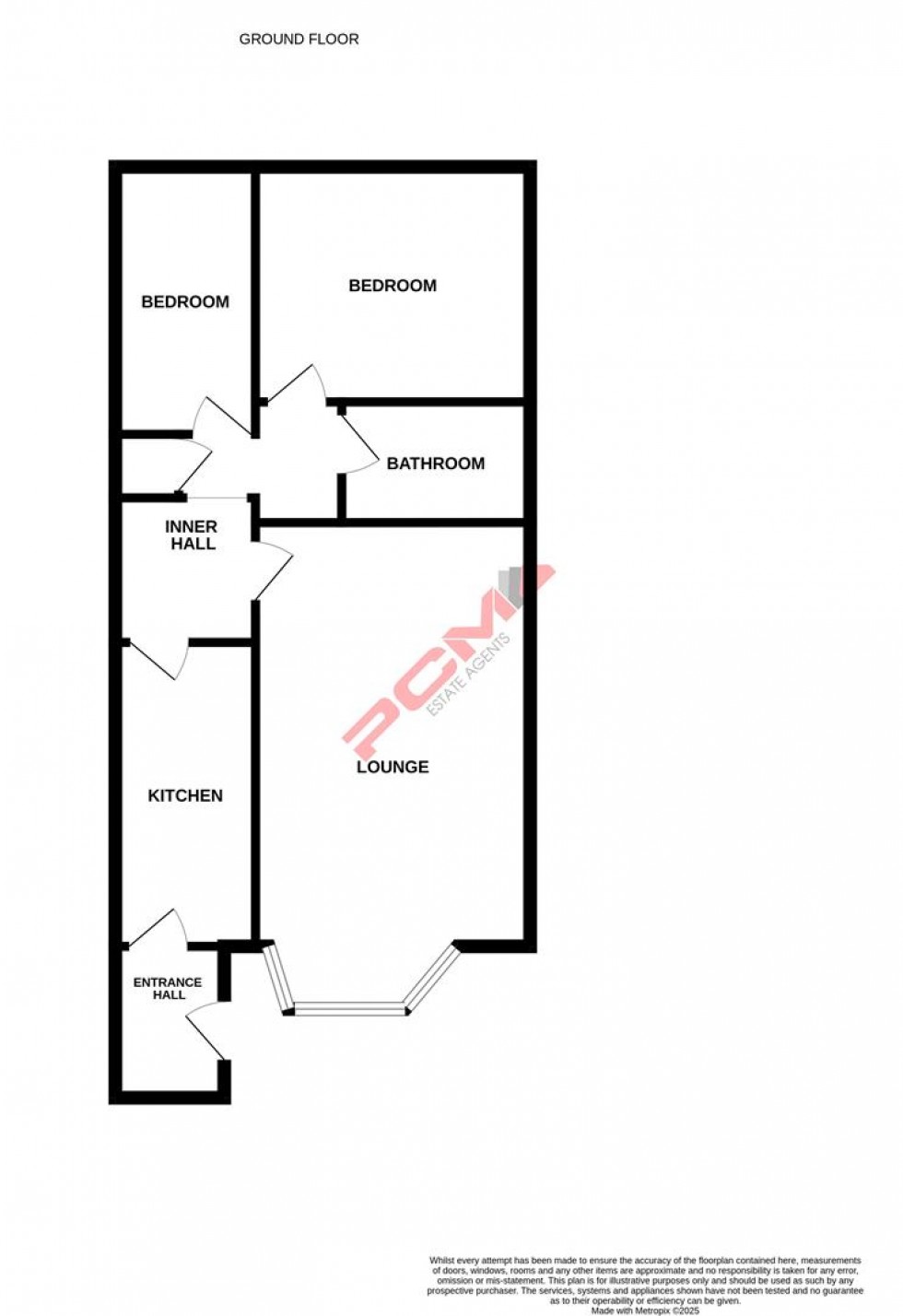 Floorplan for Clyde Road, St. Leonards-On-Sea