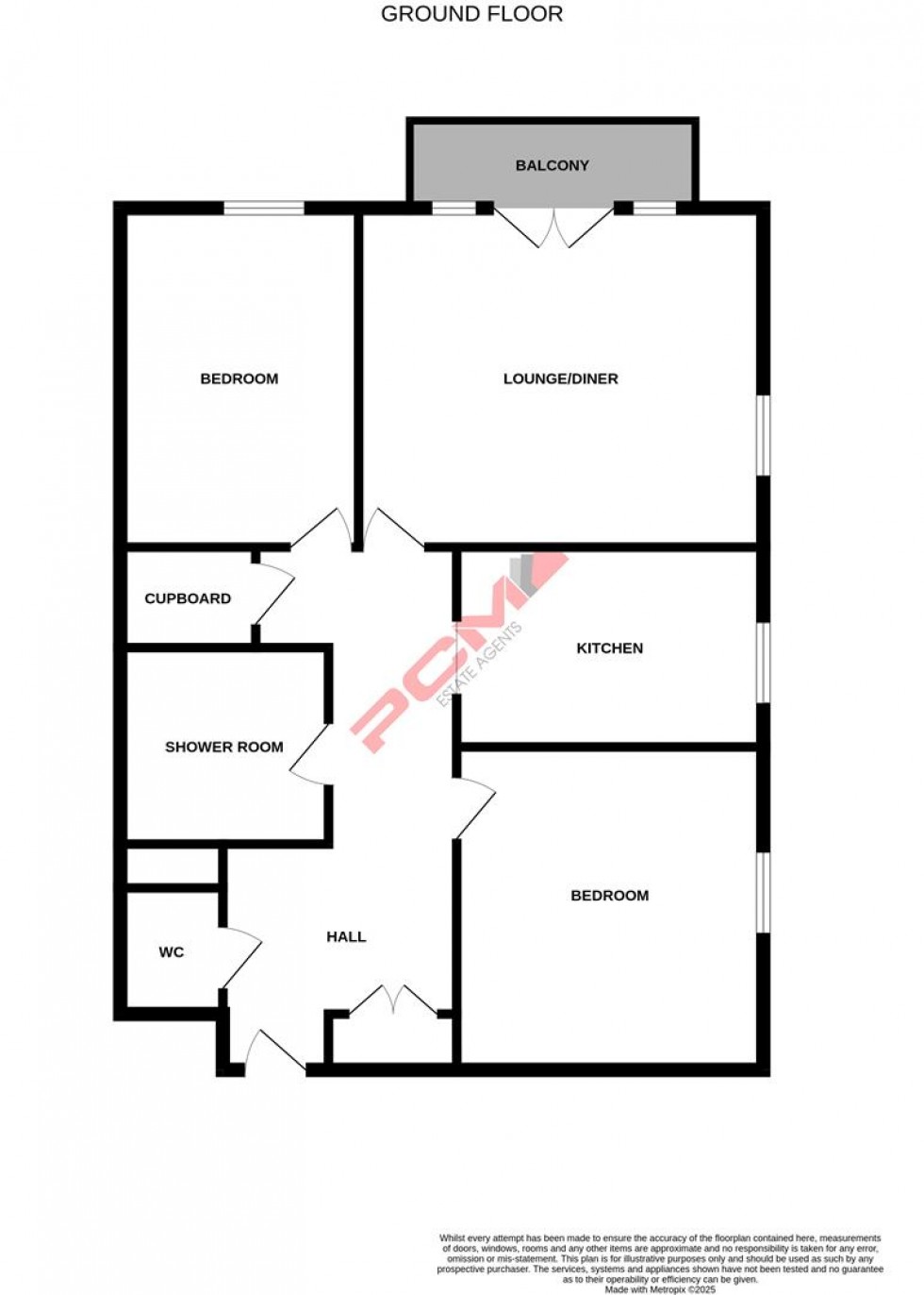 Floorplan for St. Helens Road, Hastings