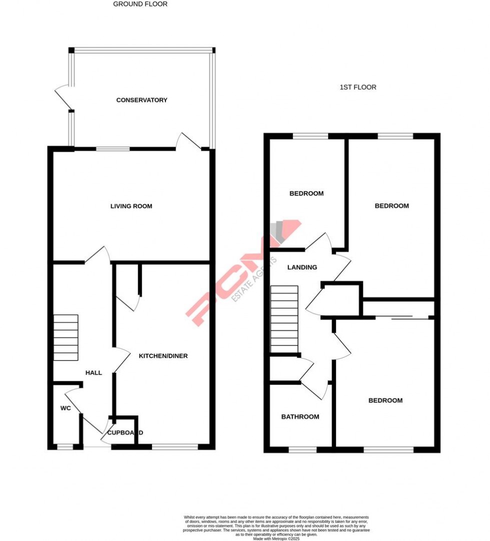 Floorplan for Parsons Close, St. Leonards-On-Sea