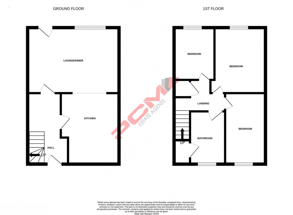 Floorplan for Sheerwater Terrace, Hastings