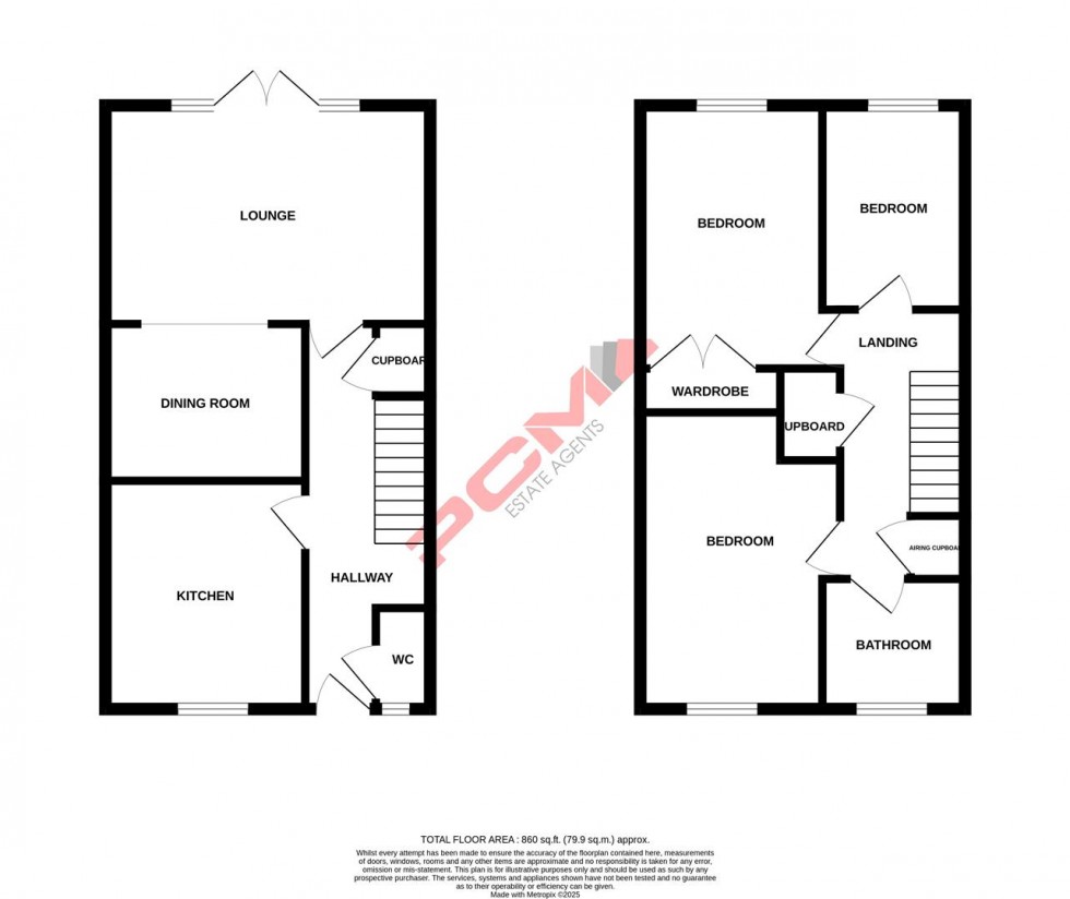 Floorplan for Hollington Old Lane, St. Leonards-On-Sea