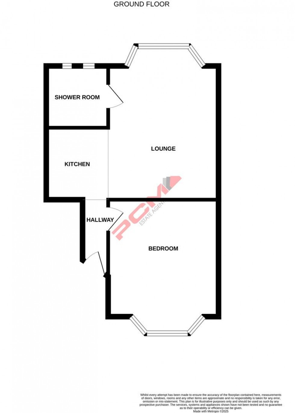 Floorplan for Wellington Road, Hastings