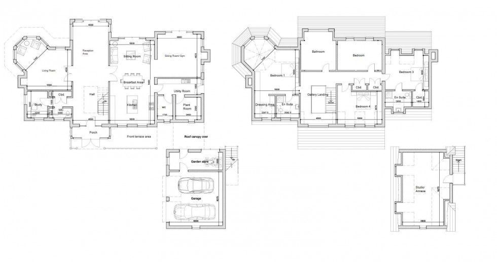 Floorplan for Powdermill Lane, Battle