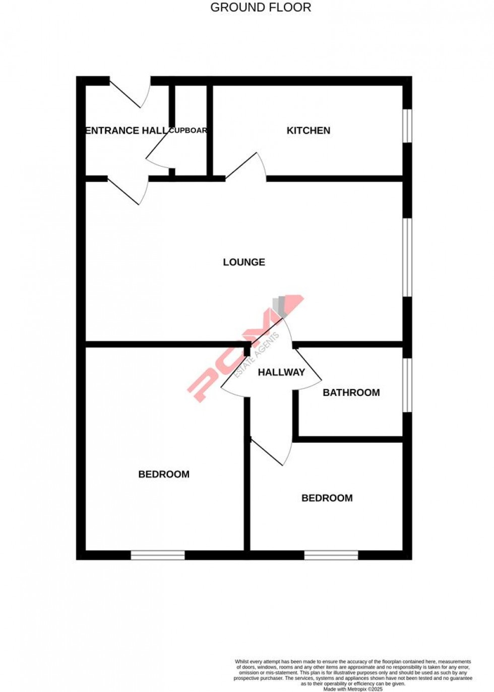 Floorplan for Holmesdale Gardens, Hastings