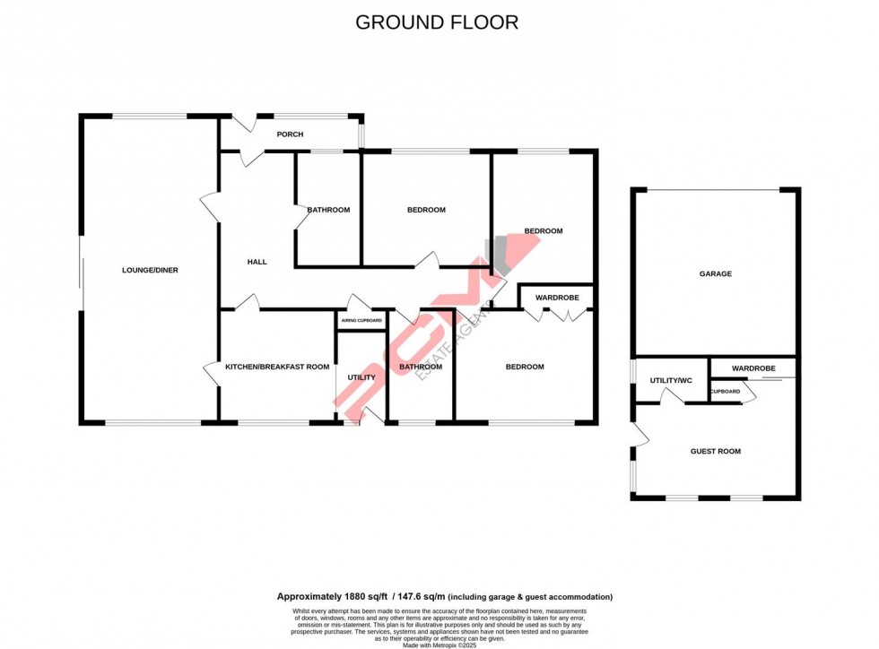 Floorplan for St Helens Down, Hastings