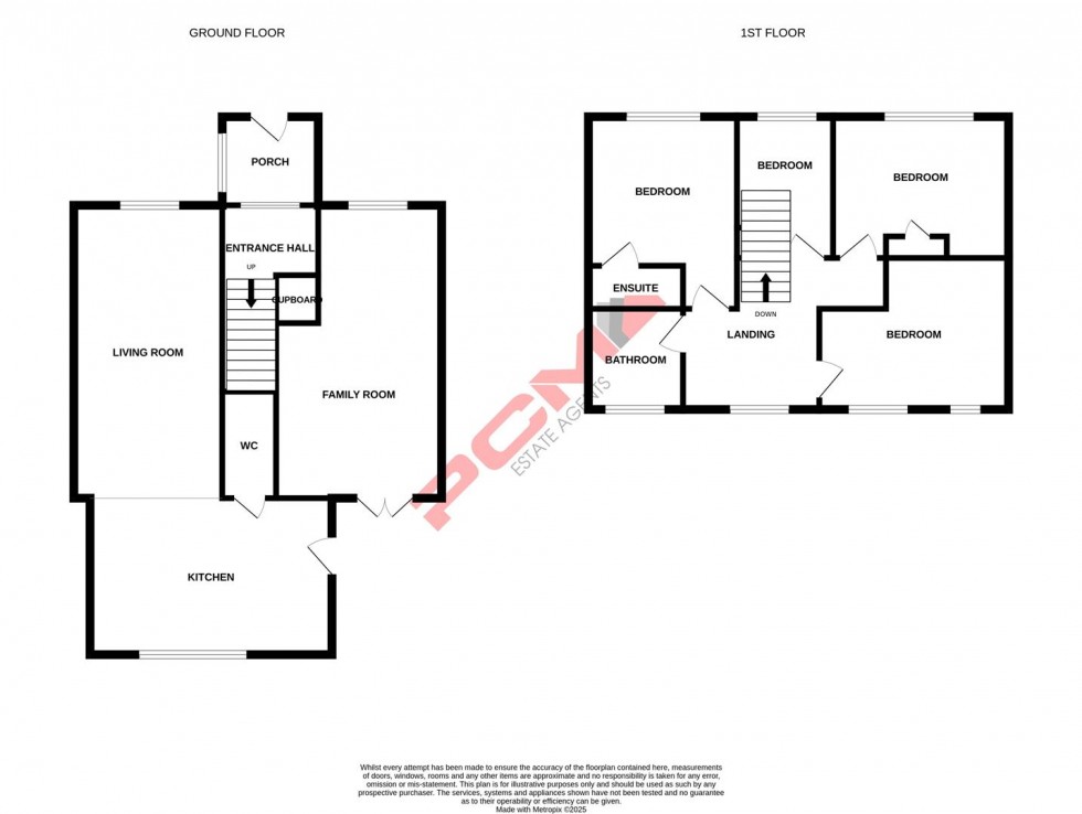 Floorplan for Oxford Road, St. Leonards-On-Sea