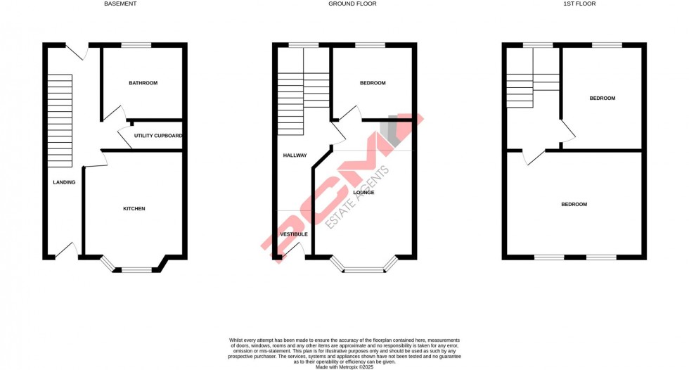 Floorplan for Manor Road, Hastings