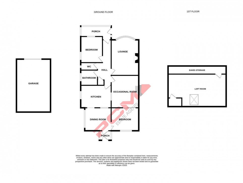 Floorplan for Ledsham Way, St. Leonards-On-Sea