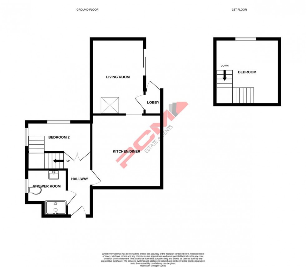 Floorplan for Baldslow Road, Hastings