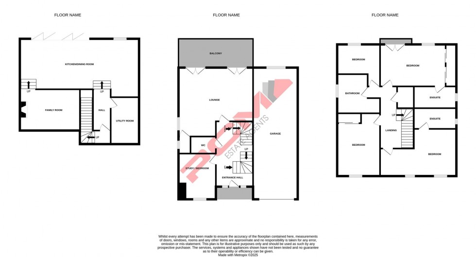 Floorplan for Whistler Close, Hastings