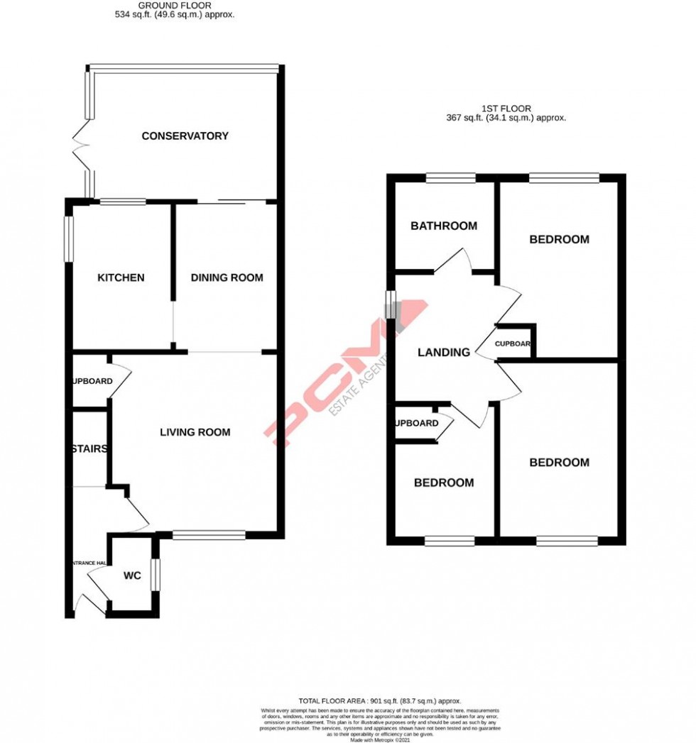 Floorplan for Longacre Close, St. Leonards-on-sea