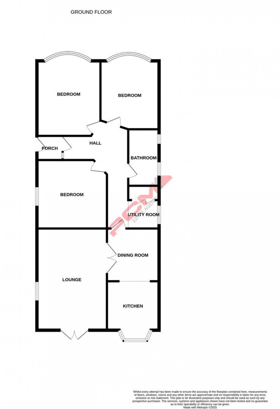 Floorplan for Old Harrow Road, St. Leonards-On-Sea