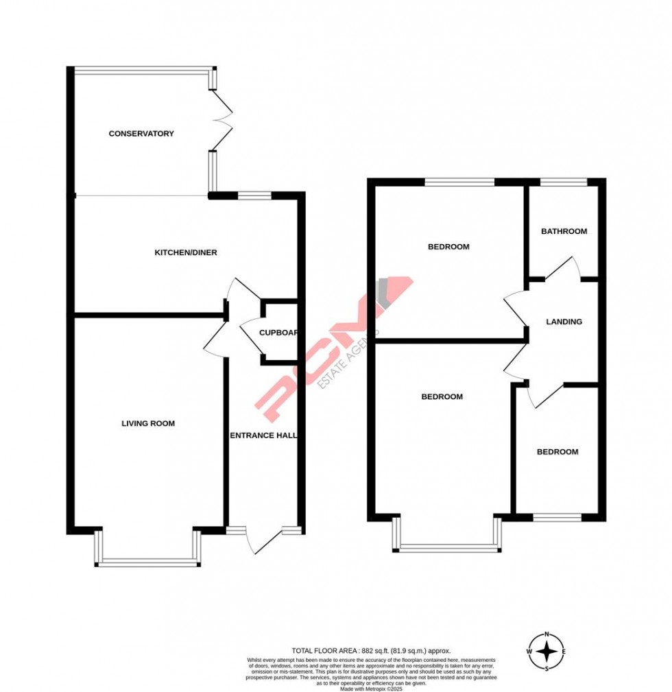 Floorplan for Elphinstone Avenue, Hastings