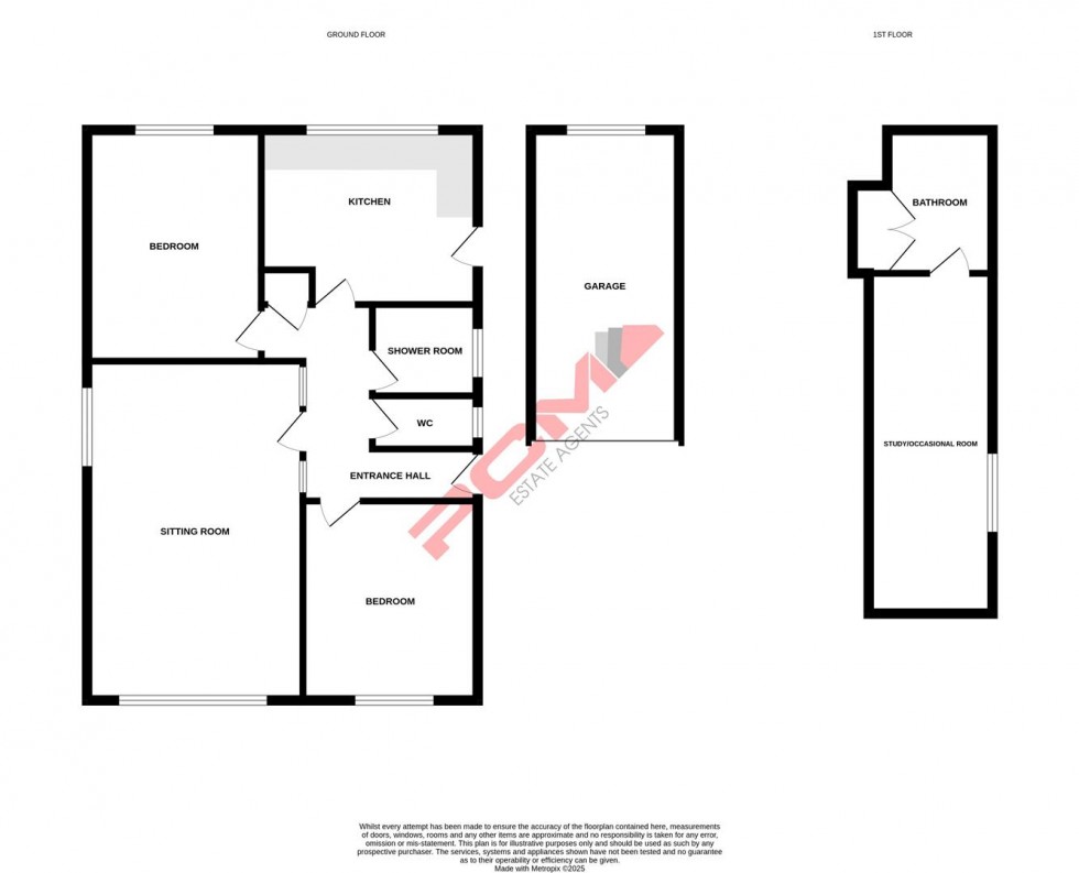 Floorplan for Towerscroft Avenue, St. Leonards-On-Sea