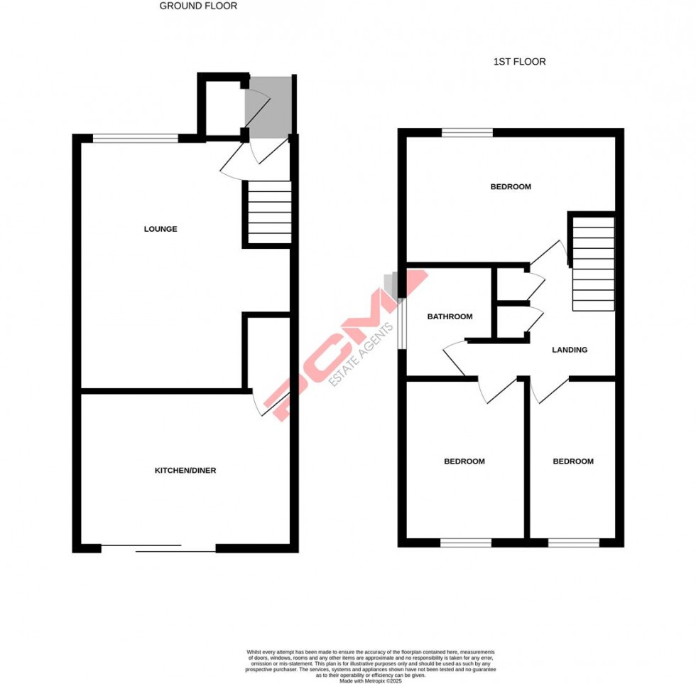 Floorplan for St. Catherines Close, St. Leonards-On-Sea