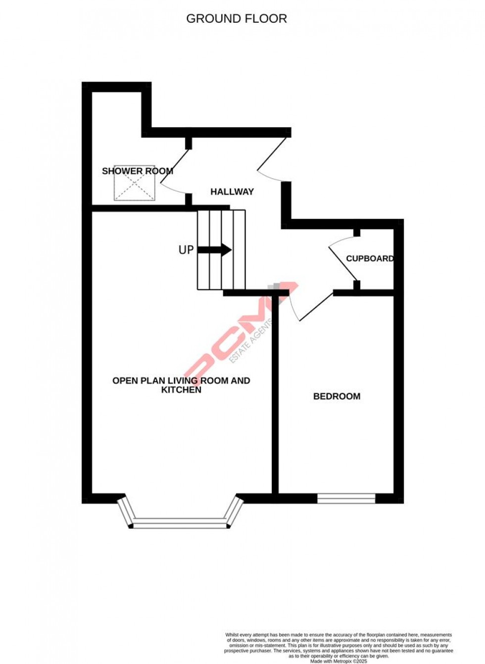 Floorplan for Laton Road, Hastings