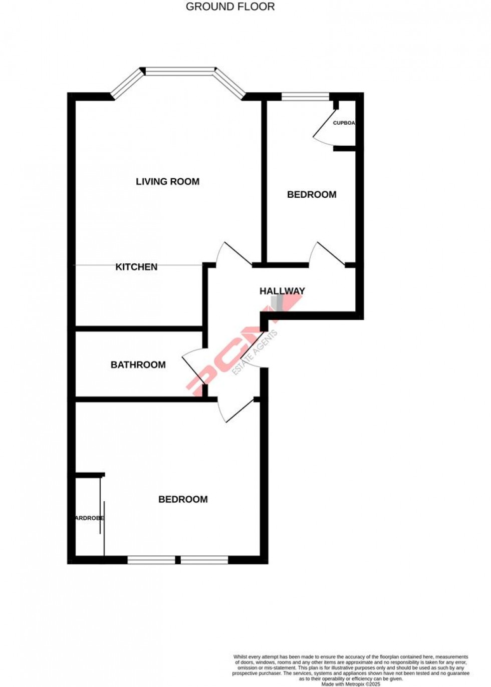 Floorplan for London Road, St. Leonards-On-Sea