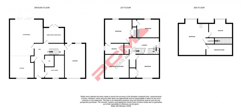 Floorplan for Bradshaw Close, Winchelsea Road, Guestling, Hastings