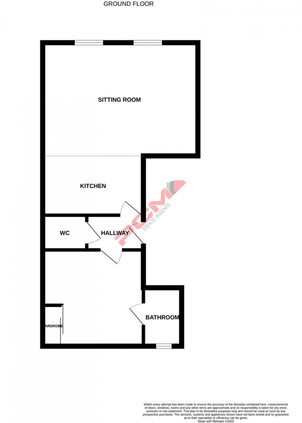 Floorplan for Wellington Square, Hastings